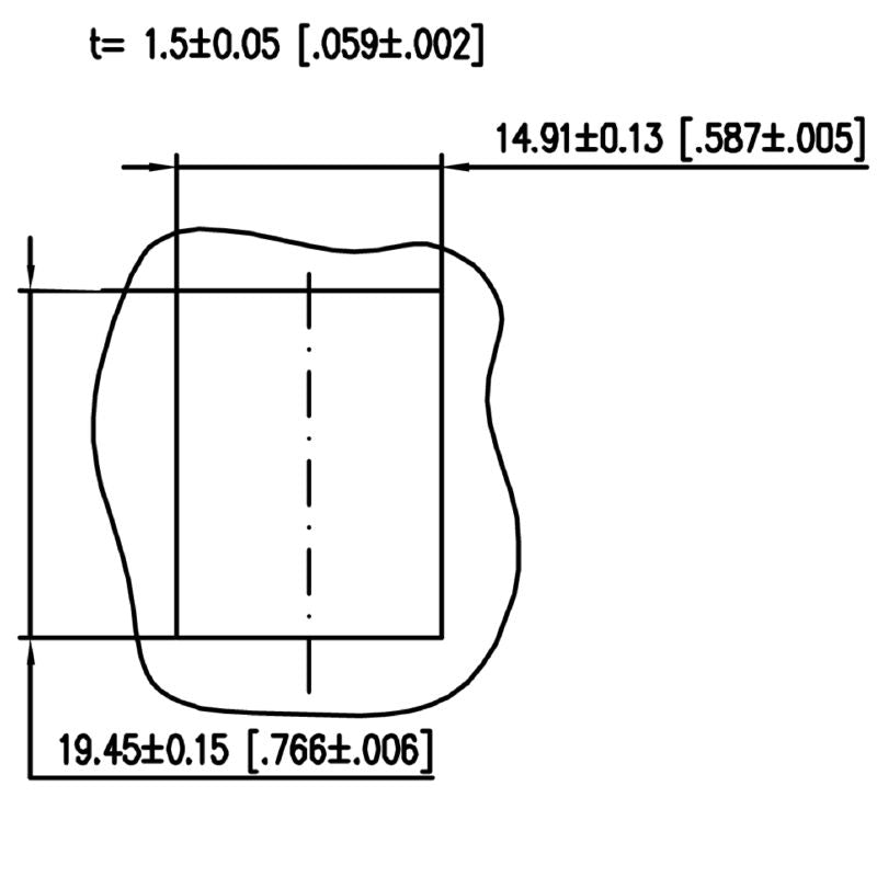 2782300000 - Durable Zinc Flange Insert for Cat.6 A, IP20 Rated