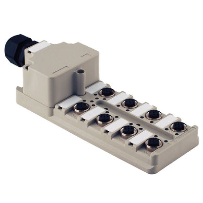 1701250000 - A-coded Hood Distributor, 152mm Depth, LED, 4A Capacity
