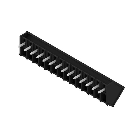 1977750000 - 3.81mm 14-Pole Male Header Connector, 135° Vertical Mount, Black  (Pack of 50)