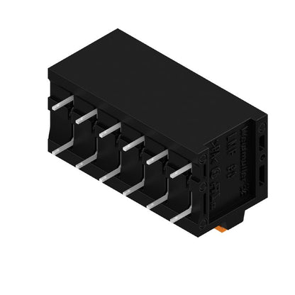 1424810000 - 6-Pole 90° PCB Terminal, 3.5mm Pins, Black  (Pack of 45)