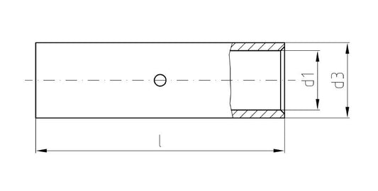 1497340000 - RoHS-Compliant Cable Lug, 1-1.5mm², 15mm Length  (Pack of 100)
