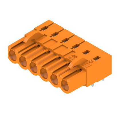 1622980000 - Female PCB Connector 5.08mm Pitch, 6 Poles, Orange PBT  (Pack of 60)