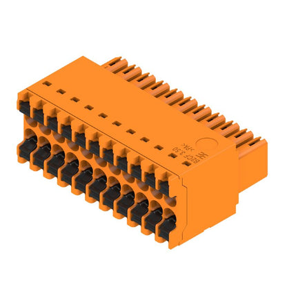1277370000 - 3.50mm Female PCB Connector, 22 Poles, 180° Angle  (Pack of 48)