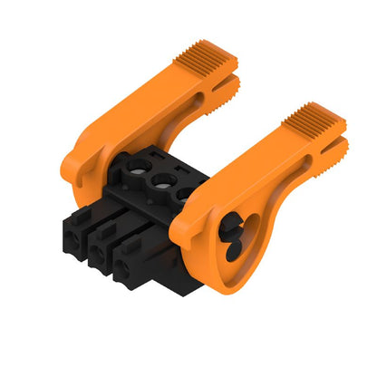 2442480000 - 3-Pole 3.81mm PCB Connector with 180° Angle  (Pack of 50)