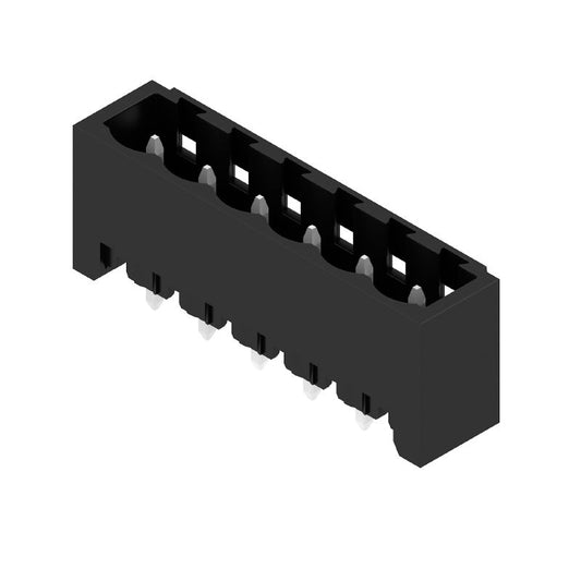 1148770000 - 6-Pole 5.08mm THT Male Header Connector, Black Finish  (Pack of 50)