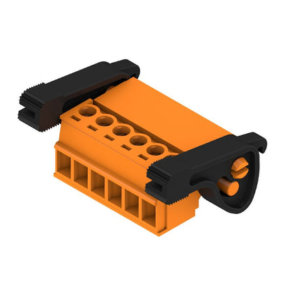 2444110000 - 3.81mm 6-Pole PCB Connector, 180° Angle, Clamping Design  (Pack of 50)