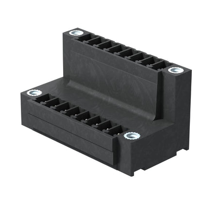 1036020000 - 16-Pole 180° Black PCB Plug-In Connector, 3.2mm Length  (Pack of 50)