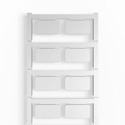 1079560000 - Grey 15x27mm ClipCard Markers with Double-Sided Adhesive  (Pack of 80)