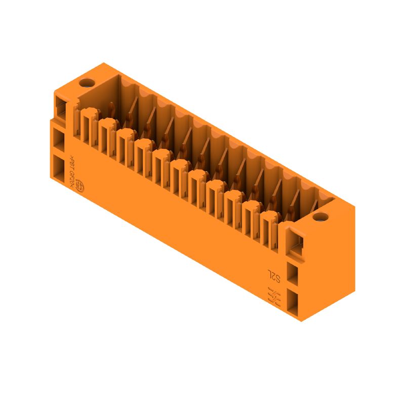 1757050000 - 3.5mm Gold-Plated 24-Pole PCB Connector with Elbow Design  (Pack of 36)