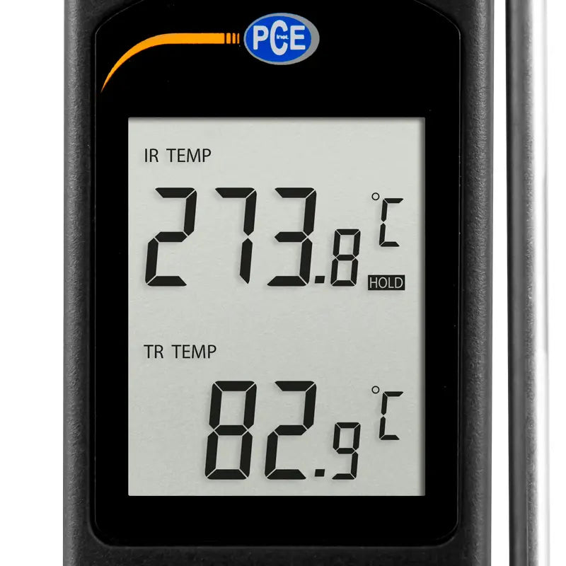 PCE-IR 80 - Accurate Stainless Steel Thermometer, 330°C Range, ISO Certified