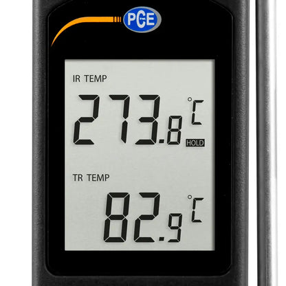 PCE-IR 80 - Accurate Stainless Steel Thermometer, 330°C Range, ISO Certified
