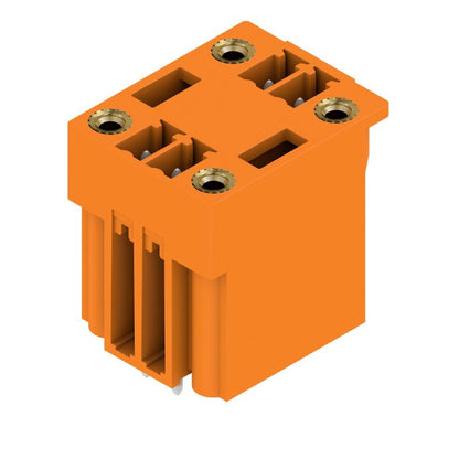 1030440000 - 3.81mm Flanged Male Header PCB Connector, 4-Pole, Orange  (Pack of 64)