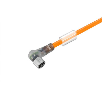 2812910200 - 2m M8 Sensor/Actuator Line with 3 Poles, Angled Socket