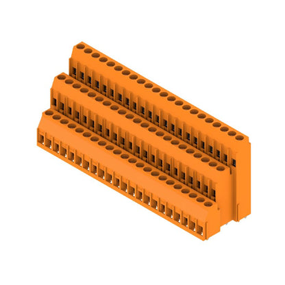 1979240000 - 5.08mm Orange PCB Terminals with 66 Poles and 90° Angle  (Pack of 5)