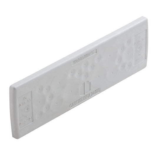 2743590000 - Grey TPE Cable Entry Plate, 44mm x 142mm, IP54  (Pack of 10)