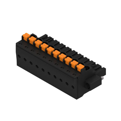 1000300001 - 5.08mm PCB Connector, 90° Angle, Push-In Mechanism  (Pack of 30)