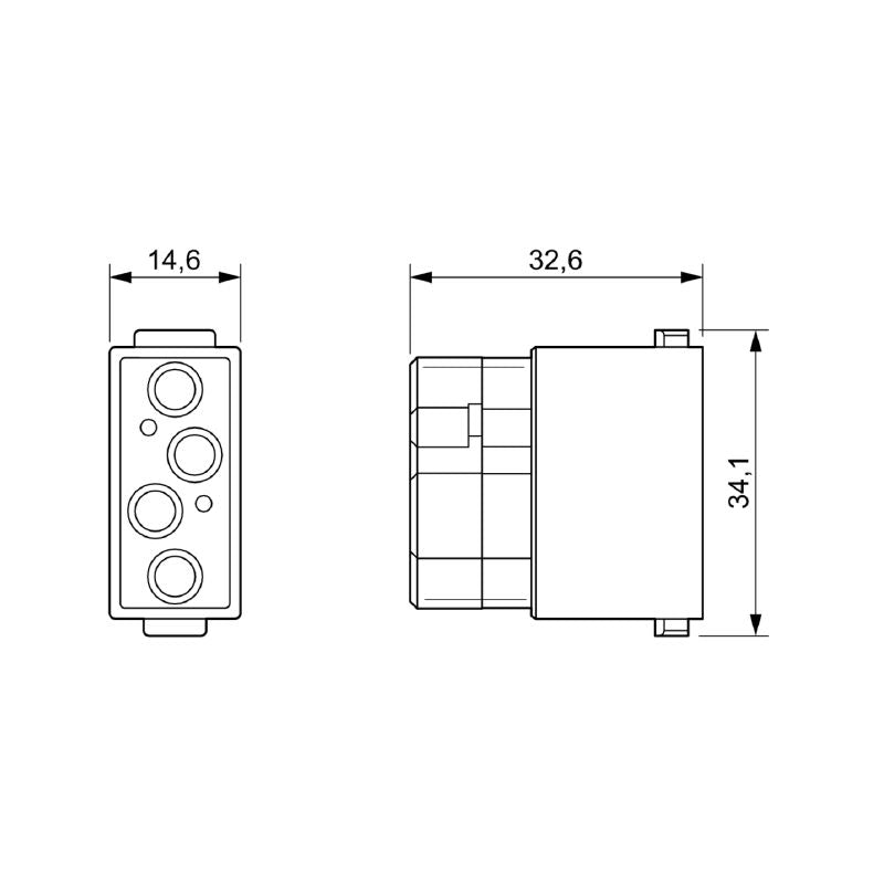 2748550000 - Durable 48V Module with 4 Poles & Crimp Connection  (Pack of 5)