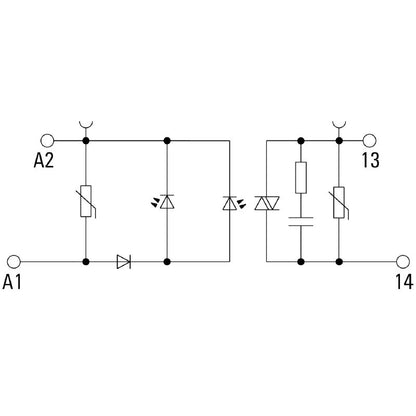 8951160000 - 5VDC Solid-State Relay, 24-230VAC, 0.1A Capacity  (Pack of 10)