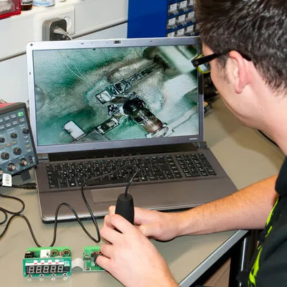 PCE-MM 800 - USB Microscope with 1600x Magnification and Adjustable LED Lighting