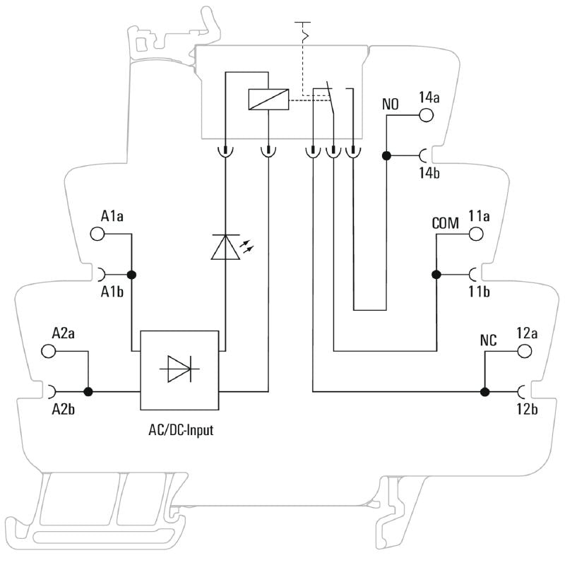2855820000 - 24V Relay Module with CO Contact, 6A Capacity  (Pack of 10)