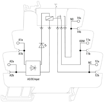 2855820000 - 24V Relay Module with CO Contact, 6A Capacity  (Pack of 10)