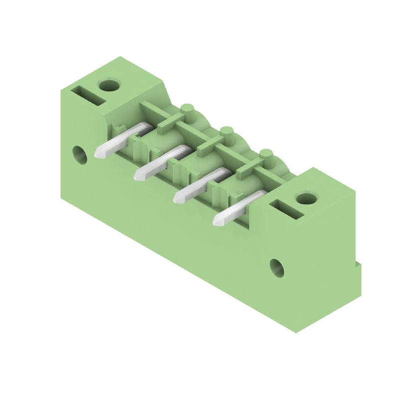 1401740000 - 5.08mm Male PCB Connector, 4-Pole with 90° Elbow  (Pack of 60)