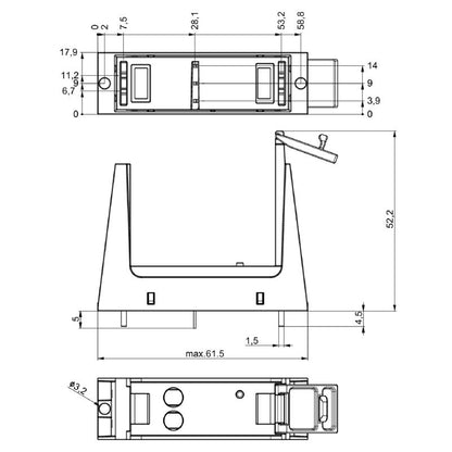 2665690000 - RoHS Compliant 52.2mm VPCB PV II R 1000 Module  (Pack of 20)