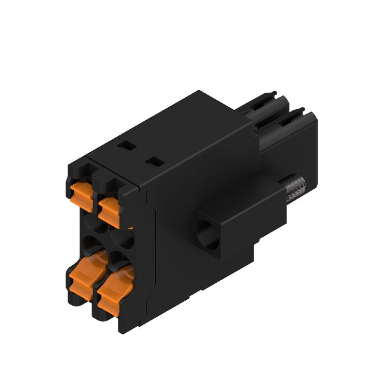 1277860000 - 4-Pole 180° Plug Connector with PUSH IN Technology  (Pack of 90)