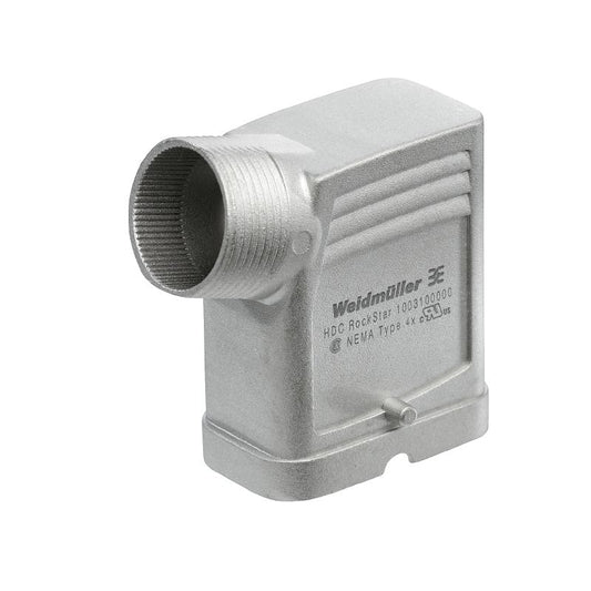 1003100000 - IP65 Zinc Diecast Plug Housing, 50mm Depth, 61mm Height