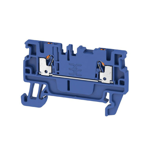 2508180000 - Push-In 1.5mm² Terminal Block, Dark Blue, RoHS Compliant  (Pack of 100)