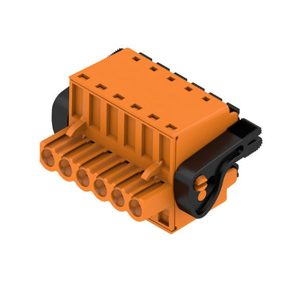 1065250000 - 6-Pole PCB Connector, 180° Angle, PUSH IN Mechanism  (Pack of 28)