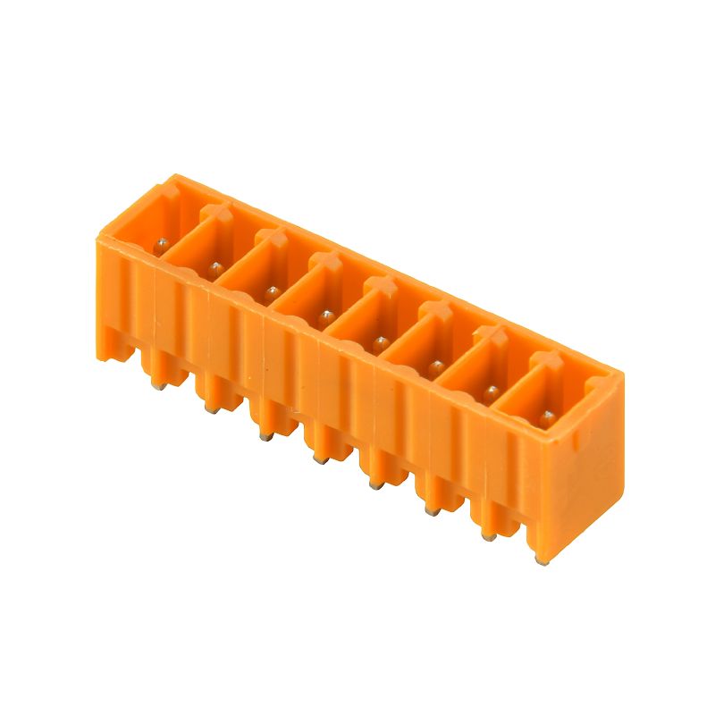 1942900000 - 3.81mm Orange 8-Pole PCB Connector with Closed Side Design  (Pack of 54)