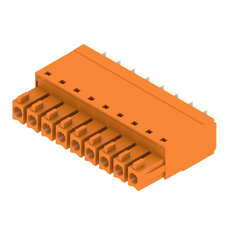 1969160000 - 9-Pole PCB Female Connector, 3.81mm Pitch, Push-In Style  (Pack of 50)