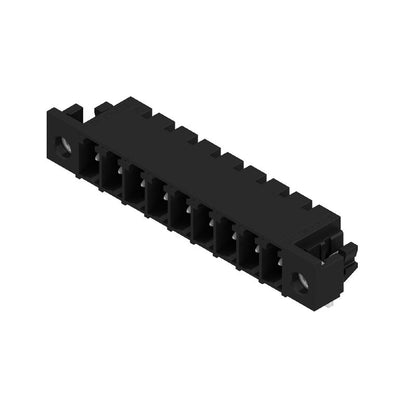 1863770000 - 3.81mm 9-Pole Black PCB Connector for THT Soldering  (Pack of 50)