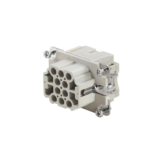 1826840000 - 10-Pole 500V Female Insert with Crimp Connection