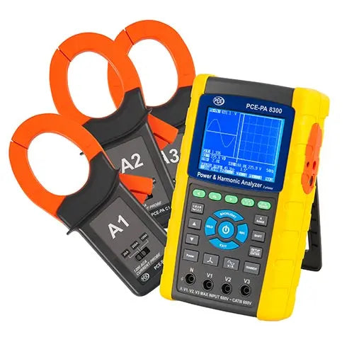 PCE-PA 8300-1 - 1200A Clamp Meter with SD Card & LCD Display