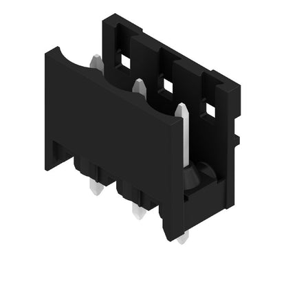 1837990000 - 3-Pole, 5.08mm Black PCB Connector with THT/THR Solder Pins  (Pack of 100)