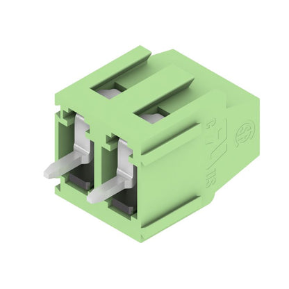 1715370000 - 5.00 mm Circuit Board Terminal, 2 Poles, Pale Green  (Pack of 174)