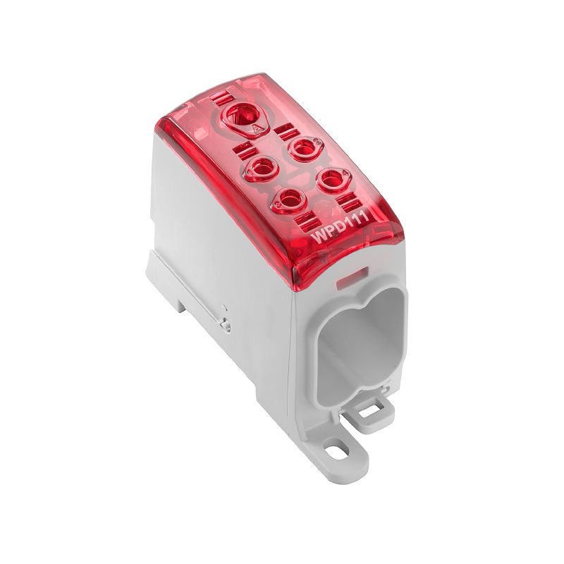 2730310000 - Red 95mm² Terminal for 232A with 5 Screw Connections