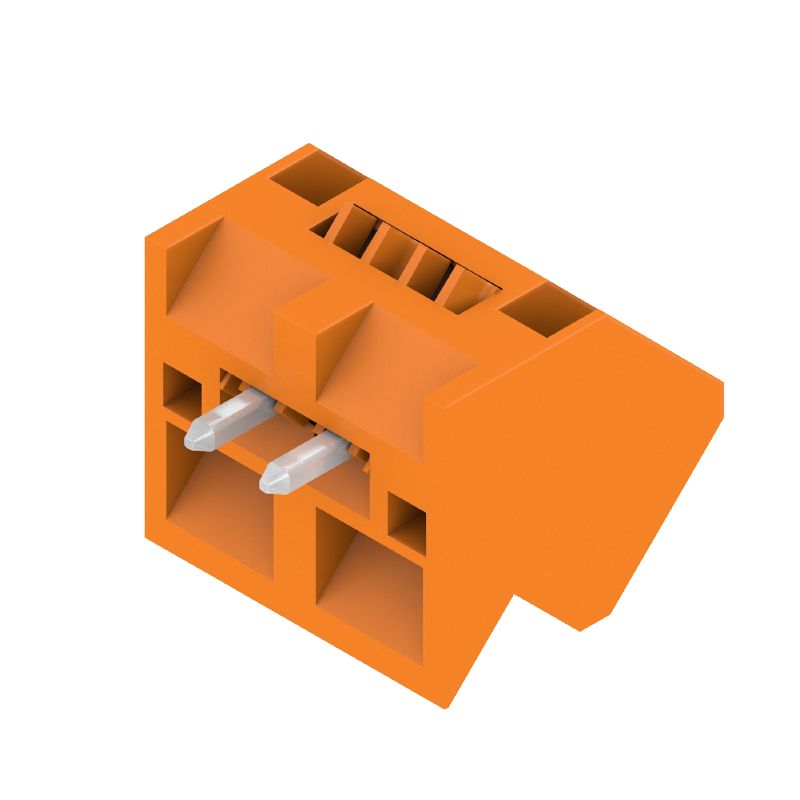 1643330000 - 3.50mm 2-Pole PCB Connector with 135° Elbow  (Pack of 132)