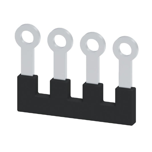 2615160000 - 4-Pole Black Terminal Cross-Connector, 39mm Width, 41A Rated  (Pack of 50)