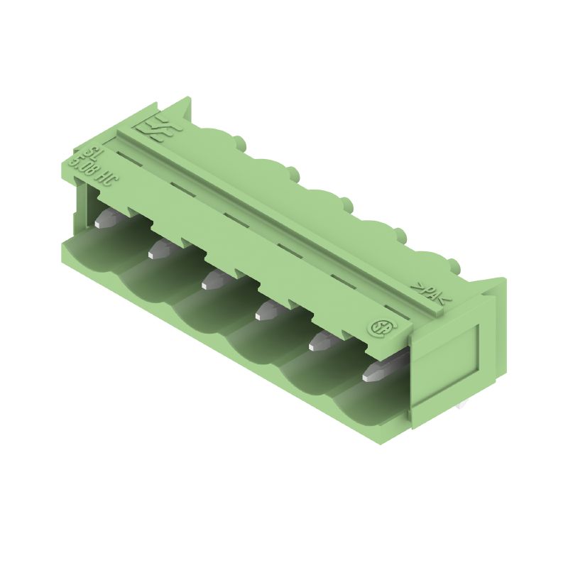 1409310000 - 5.08mm Dovetail Male Header PCB Connector, 6 Poles, 90° Elbow  (Pack of 50)