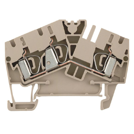1770360000 - Dark Beige Feed-Through Terminal, 800V, 32A Connection  (Pack of 50)