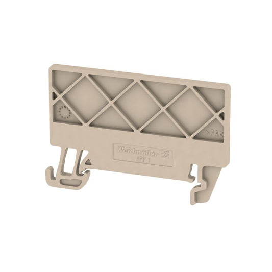 2488970000 - 36.15mm Wemid Partition Plate, Dark Beige, UL 94 V-0  (Pack of 50)