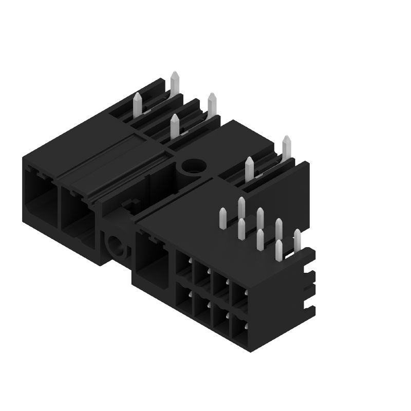 1156180000 - 7.62mm Male PCB Connector, 3-Pole, THT Solder, Black Finish  (Pack of 36)