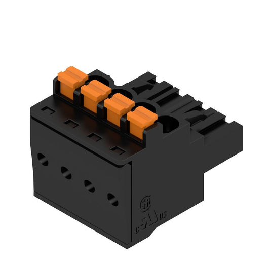1979290000 - 5.00mm 4-Pole PCB Plug-In Connector, 90° Angle  (Pack of 90)