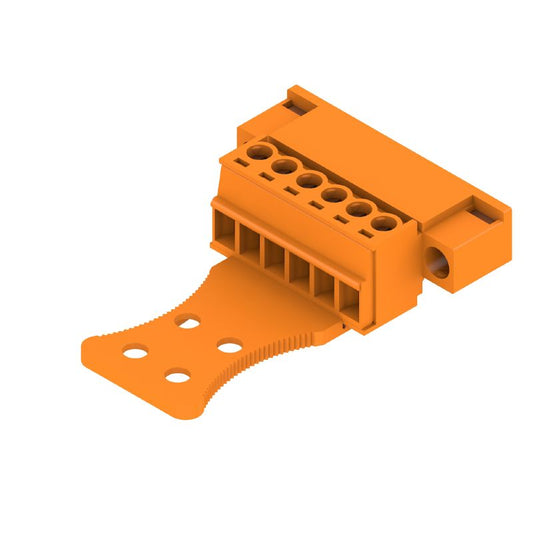 1237140000 - 3.81mm Male PCB Connector, 6 Poles, 180° Angle  (Pack of 50)