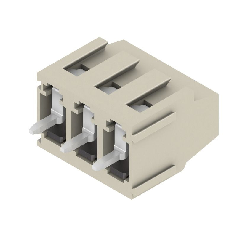 1913120000 - 5mm Pitch PCB Terminal, 3 Poles, Pebble Grey  (Pack of 120)