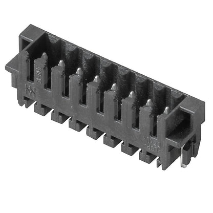 1291370000 - 3.50mm 8-Pole PCB Connector, 180° Angle, Clip-On Flange  (Pack of 50)