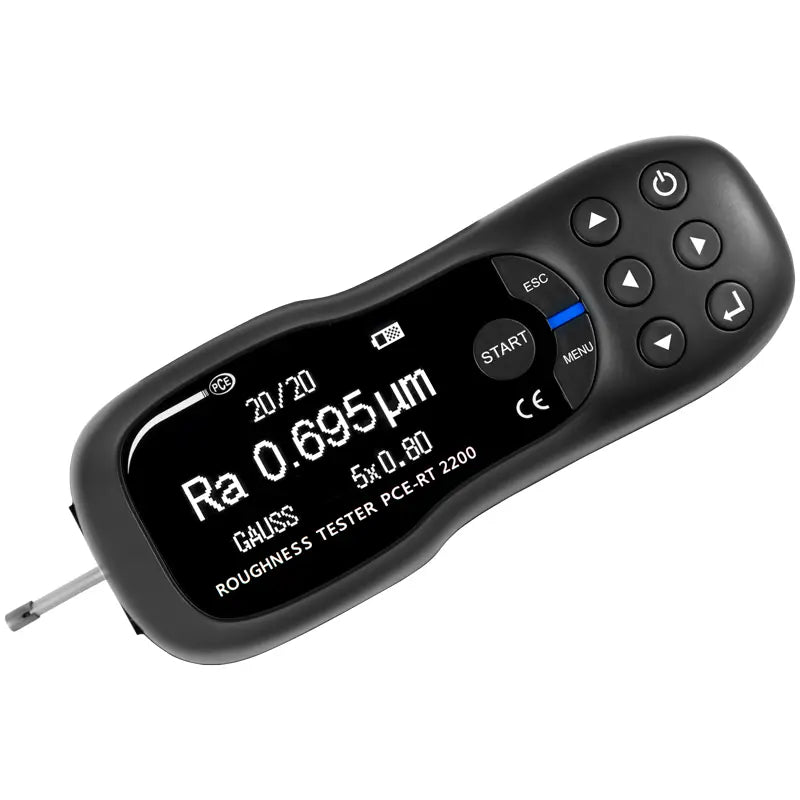 PCE-RT 2200 - Portable Profilometer with OLED Display and 20 Measurements